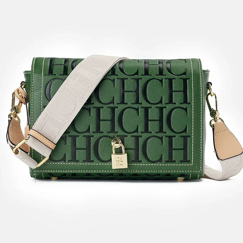 CH New Crossbody Bag Letter Print High Quality Woman's Brand Trend Vintage Fashion Elegant 2026 Classic Style Ladies Bag