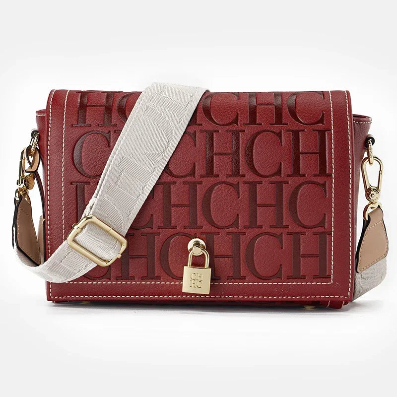 CH New Crossbody Bag Letter Print High Quality Woman's Brand Trend Vintage Fashion Elegant 2026 Classic Style Ladies Bag