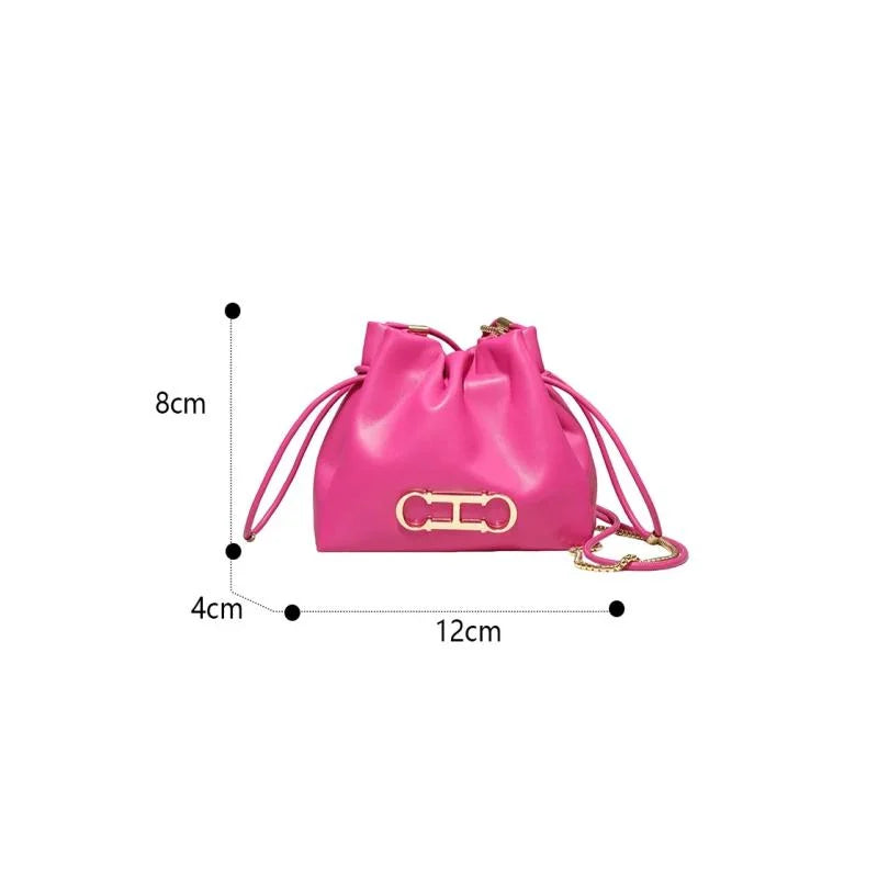 CH Fashionable Commuter Bag High-Quality Solid Color Design Women's Handbag 2026 Classic Style Everyday Women's Small Bag