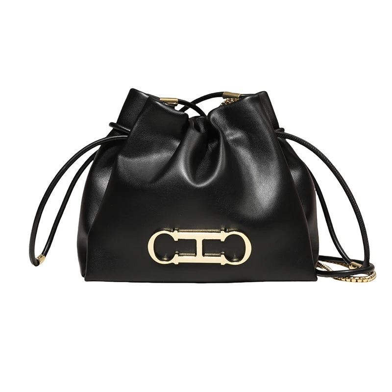 CH Fashionable Commuter Bag High-Quality Solid Color Design Women's Handbag 2026 Classic Style Everyday Women's Small Bag