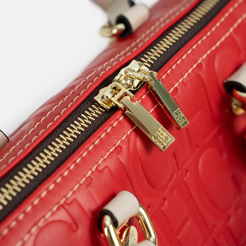 CH Autumn/Winter Christmas Fashion PU Material Lock Design Women's Crossbody Bag 2026 Designer New Handbag Trendy Brand