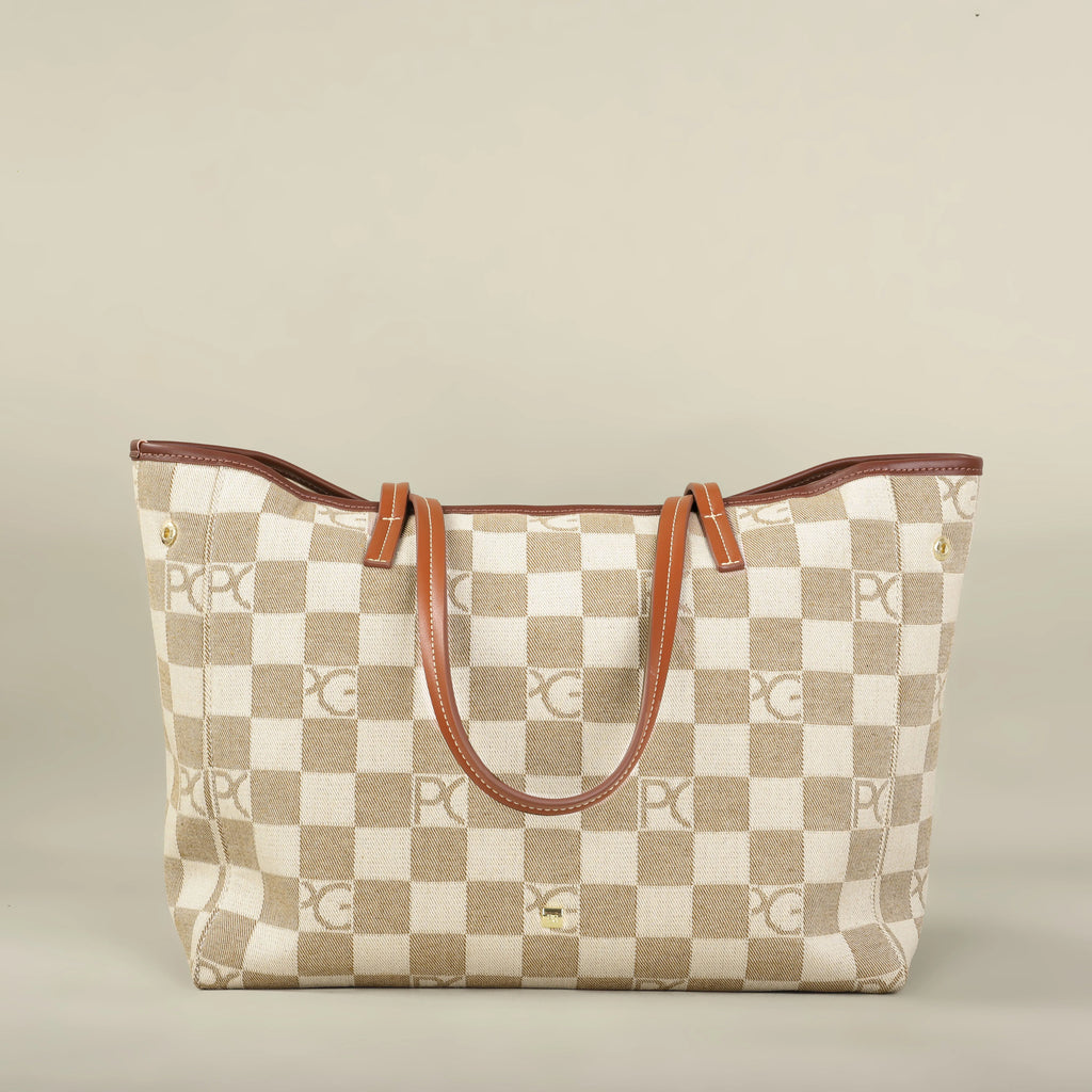 PG Latin American Style Printed Women's Bag Commuting Multi Cowboy Splicing Design Fashion Functional Large Capacity Totebag