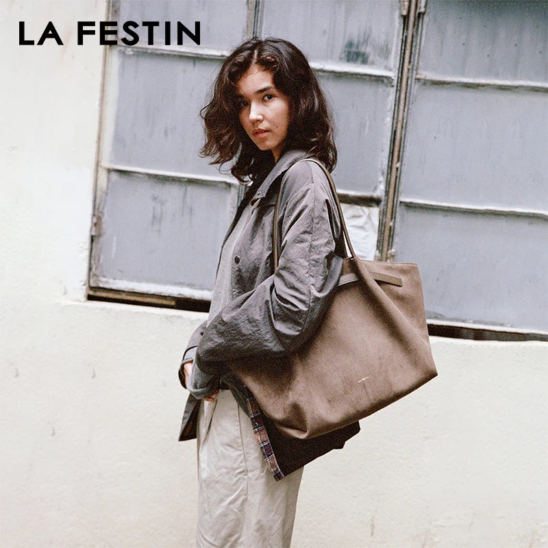 LA FESTIN Original Brand Women's Bag Trend Large Tote Bag Fashion Shoulder Bag Handbags Women Luxury Bags Designers