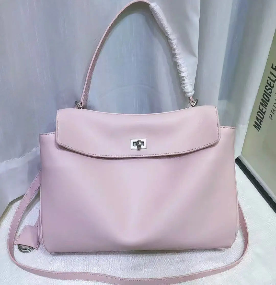 2025 Luxury Brand Rodeo Woman Bags Spring Autumn Genuine Leather Women Totes Fashion Gold Buckle Women Shoulder HandBags