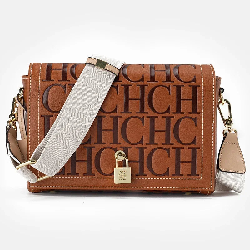 CH New Crossbody Bag Letter Print High Quality Woman's Brand Trend Vintage Fashion Elegant 2026 Classic Style Ladies Bag