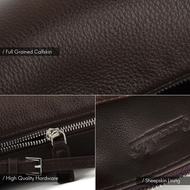 Donna-in Full Grained Calfskin Mini Handbag for Women Real Leather with Shoulder Strap Barrel-shaped Crossbody Purses