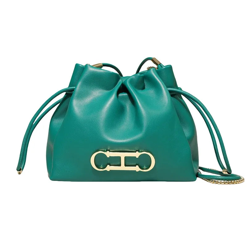 CH Fashionable Commuter Bag High-Quality Solid Color Design Women's Handbag 2026 Classic Style Everyday Women's Small Bag