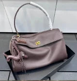 2025 Luxury Brand Rodeo Woman Bags Spring Autumn Genuine Leather Women Totes Fashion Gold Buckle Women Shoulder HandBags