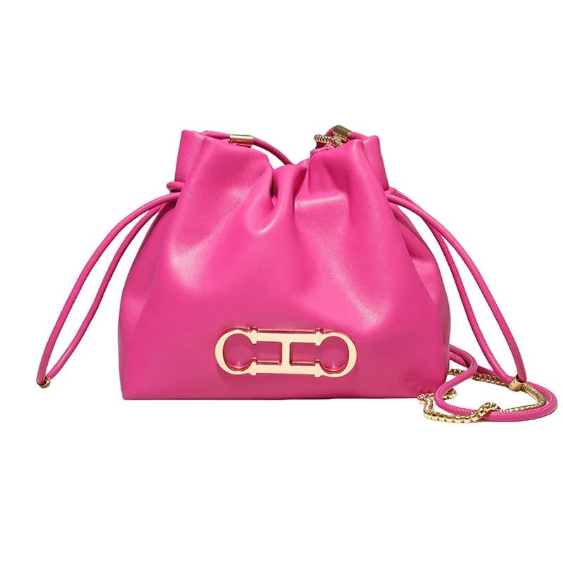 CH Fashionable Commuter Bag High-Quality Solid Color Design Women's Handbag 2026 Classic Style Everyday Women's Small Bag