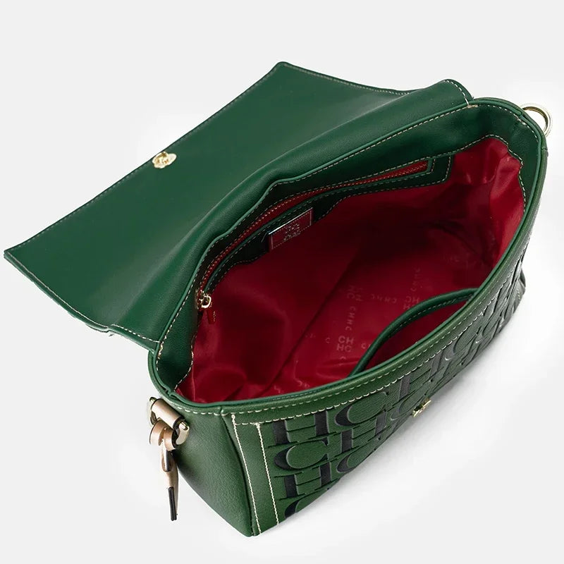 CH New Crossbody Bag Letter Print High Quality Woman's Brand Trend Vintage Fashion Elegant 2026 Classic Style Ladies Bag