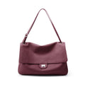 Women's Luxury Leather Handbag Large Capacity Soft Wear-Resistant Trendy Travel Bag High-End Texture Simple Design