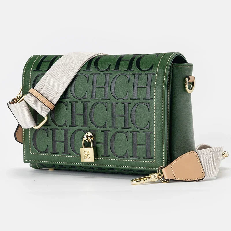 CH New Crossbody Bag Letter Print High Quality Woman's Brand Trend Vintage Fashion Elegant 2026 Classic Style Ladies Bag