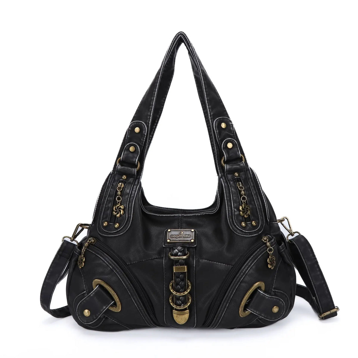Women Handbags Leopard Bag Top-handle Handbag Fashion Satchel Dumpling Pack Shoulder Bag Tote Bag Hobos Large Purse